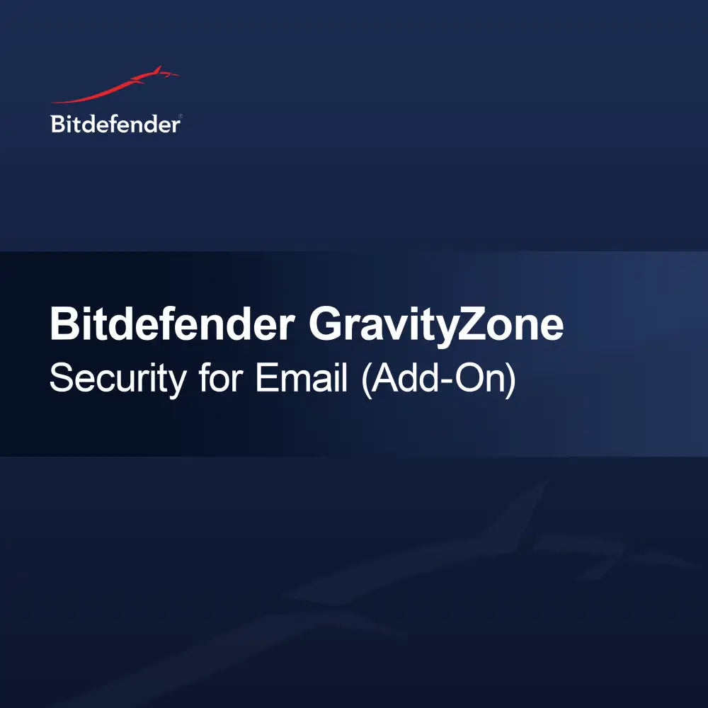 Bitdefender GravityZone Security for Email (Add-On) - Renewal